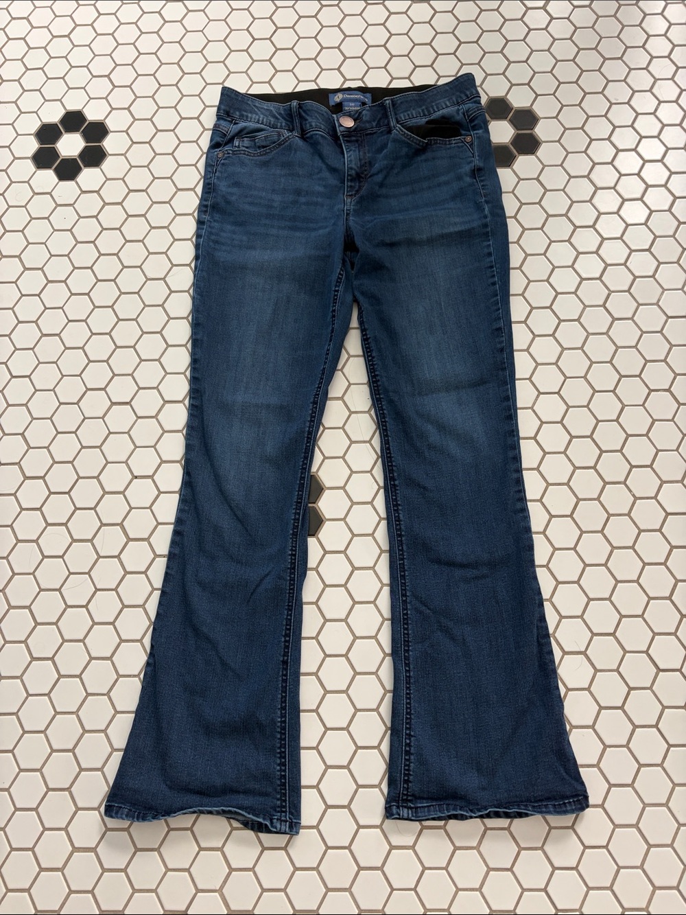 Democracy Dark Blue Boot-cut Jeans size 10